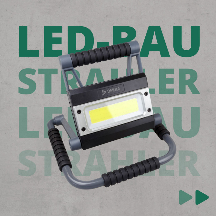 Kabelloser LED-Baustrahler