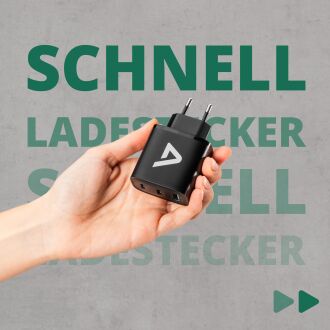 USB-Schnell-Ladegerät