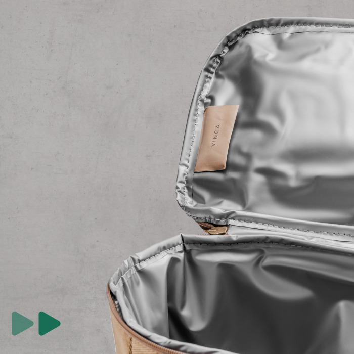 Retro-Kühltasche