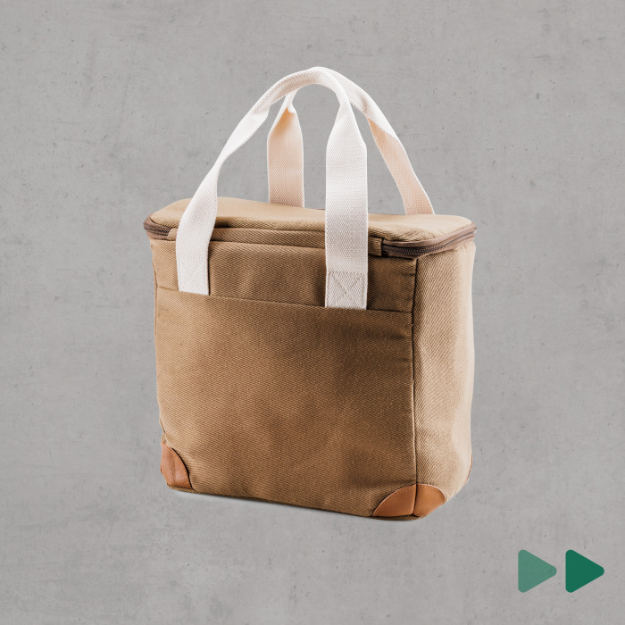 Retro-Kühltasche