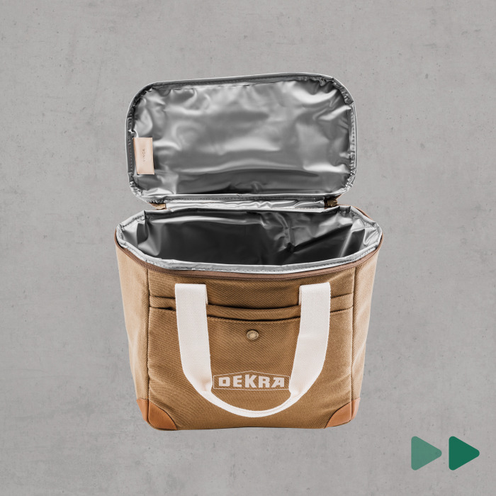 Retro-Kühltasche